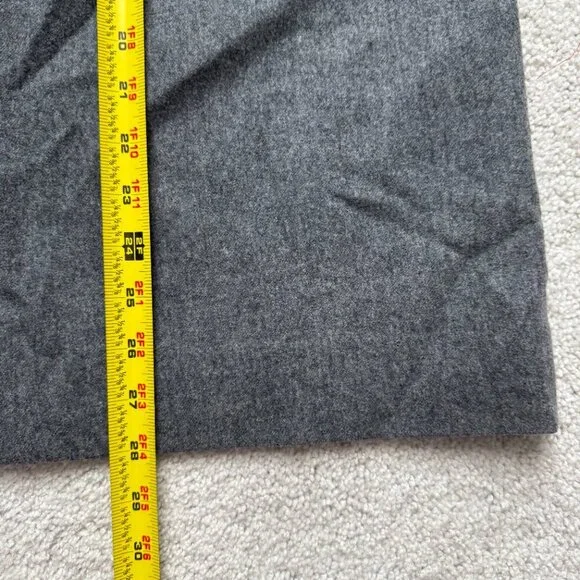 Miss Pendleton Vintage Size 8 Gray Virgin Wool Skirt - Picture 9 of 9